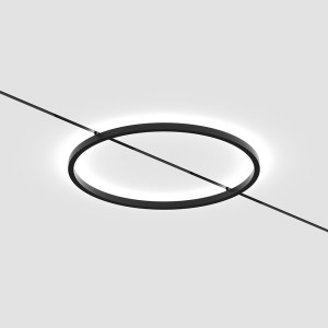Трековий настінний світильник MICRO_LINE AURA S IN, 3000KK (чорний)
