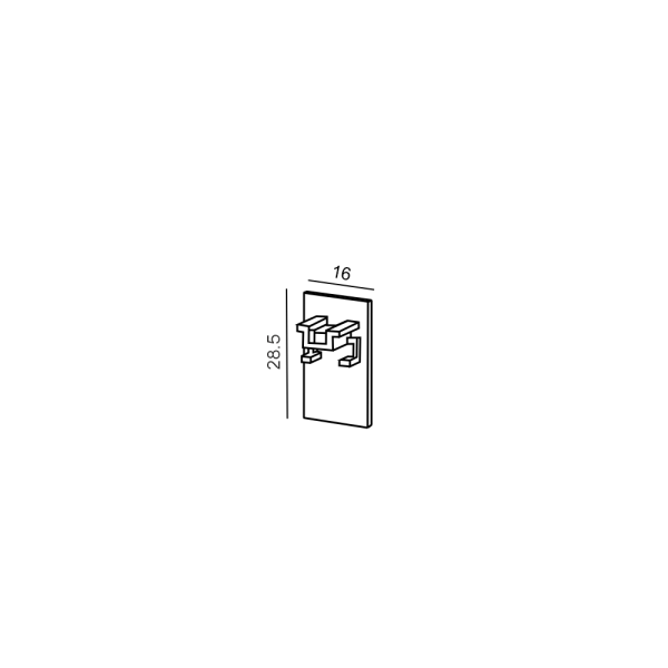 Заглушка MICRO_LINE END CAP S