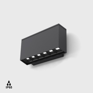 Уличный настенный накладной светильник ON WALL 36°, 3000K (графит)