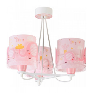 Дитяча люстра Dalber LITTLE ELEPHANT PINK 61337S