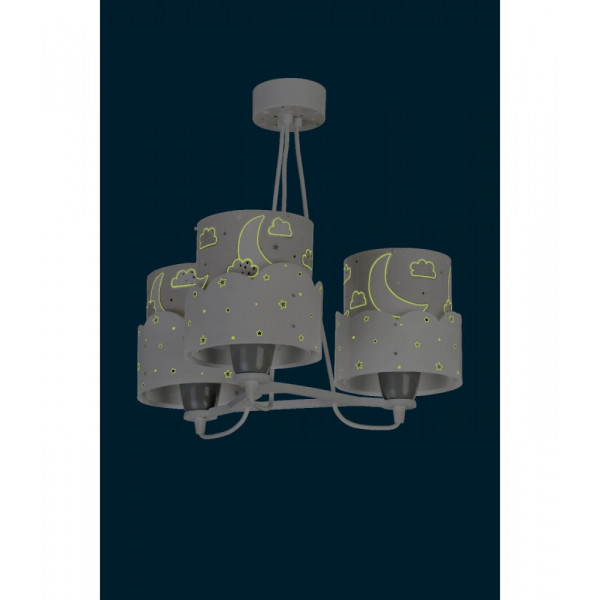 Детская люстра Dalber MOON GREY 61237E