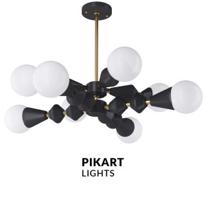 Люстра Pikart Dome V8 horizontal 5990-1