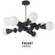 Люстра Pikart Dome V8 horizontal 5990-1