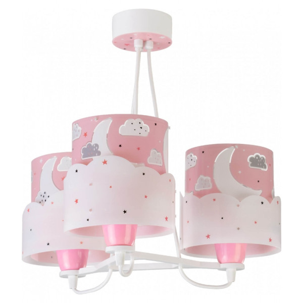 Дитяча люстра Dalber MOON PINK 61237S