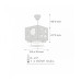 Люстра Dalber MOONLIGHT Grey 63232E