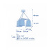 Детская люстра Dalber VICHY 80224T