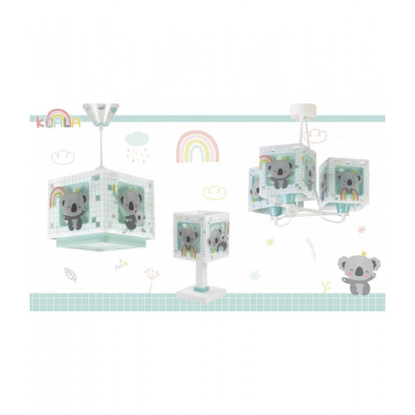 Детская люстра Dalber KOALA GREEN 63262H