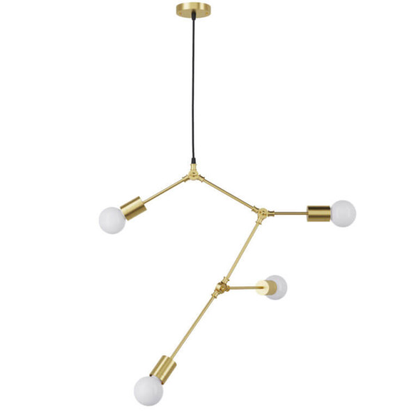 Люстра Pikart Brass&Glass 23712-1