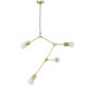 Люстра Pikart Brass&Glass 23712-1