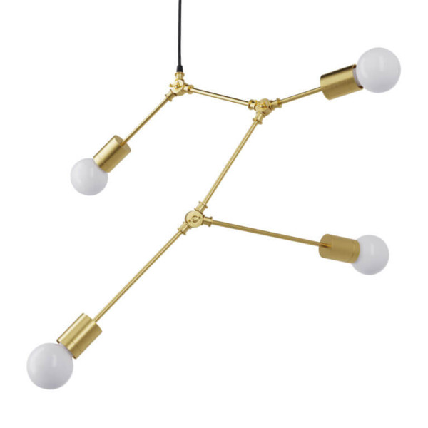 Люстра Pikart Brass&Glass 23712-1