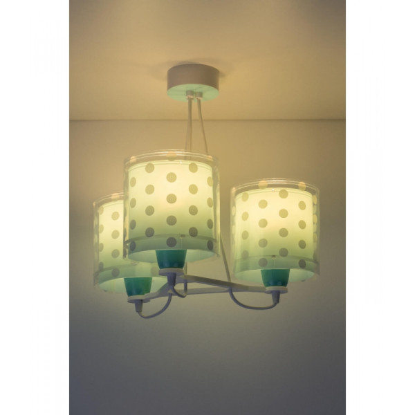 Детская люстра Dalber DOTS GREEN 41007H