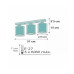 Люстра Dalber Clouds Green 41413H