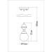 Люстра Pikart Dome lamp 4844-12