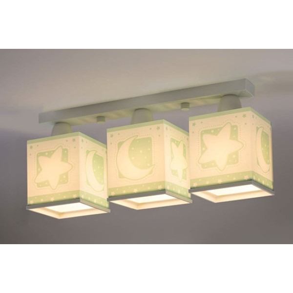 Детская люстра Dalber MOONLIGHT Green 63233NH