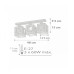 Люстра Dalber MOONLIGHT Grey 63233NE
