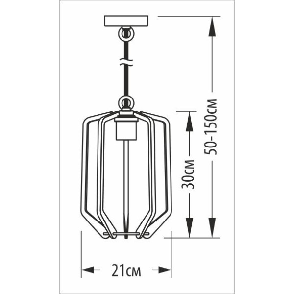 Люстра Pikart Frame 3219-1