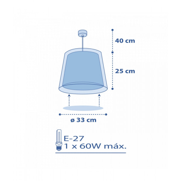 Детская люстра Dalber VICHY 80222T
