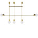 Люстра Pikart BRASS & GLASS 6279