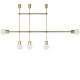 Люстра Pikart BRASS & GLASS 6279