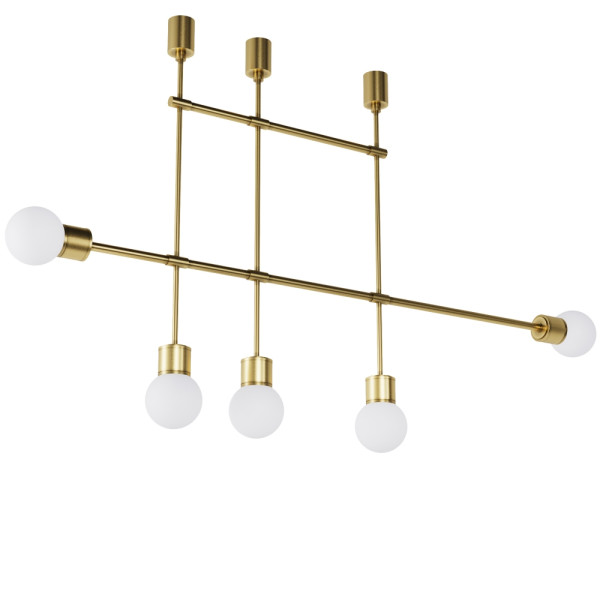 Люстра Pikart BRASS & GLASS 6279