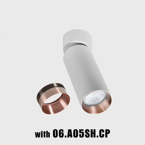 TUB M SA 140, D52mm, H178mm, LED 13W, 3000К, белый (02.0514.13.930.WH)