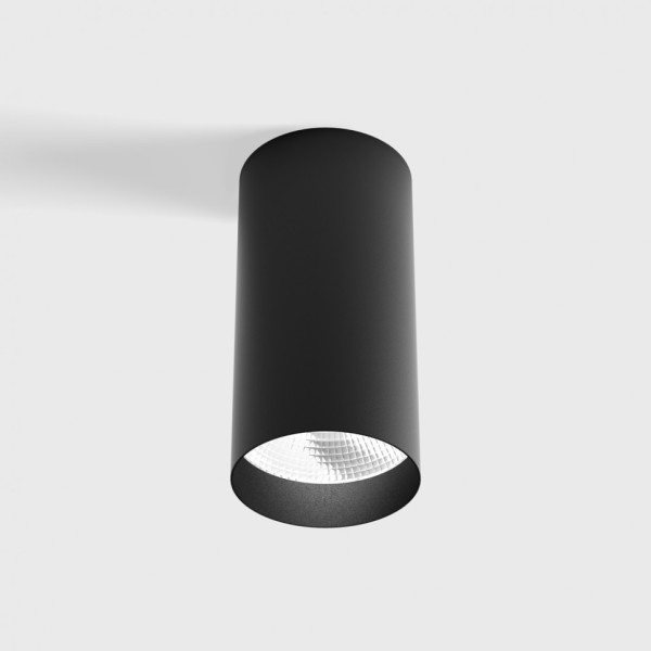 TUB L S 150, D75mm, H150mm, LED 18W, 3000К (02.0711.18.930.BK)