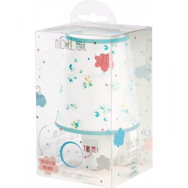 Детский ночник в розетку Dalber DREAM FLOWERS GREEN 81175H
