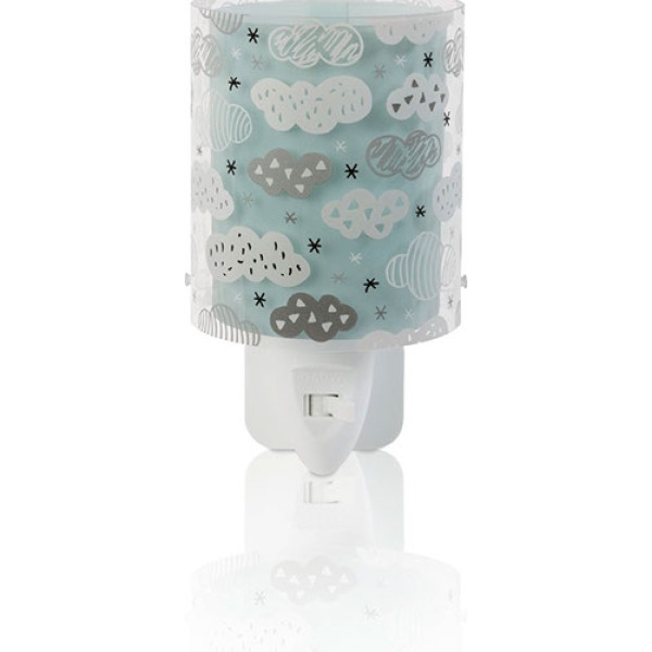 Детский ночник в розетку Dalber Clouds Green 41415H