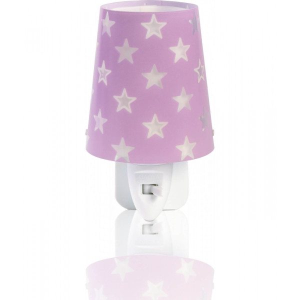 Детский ночник в розетку Dalber Stars Purple 81215L