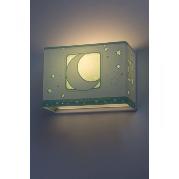 Детское бра Dalber MOONLIGHT Green 63238H
