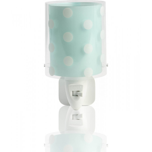 Детский ночник в розетку Dalber DOTS GREEN 41005H
