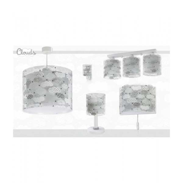 Детский ночник в розетку Dalber Clouds Grey 41415E