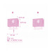 Детское бра Dalber MOONLIGHT Pink 63238S