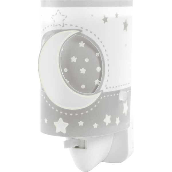Детский ночник в розетку Dalber MOONLIGHT Grey 63235LE