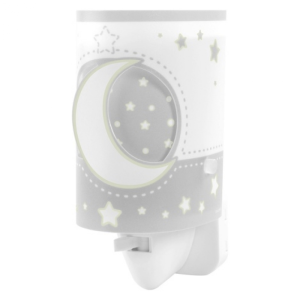 Детский ночник в розетку Dalber MOONLIGHT Grey 63235LE