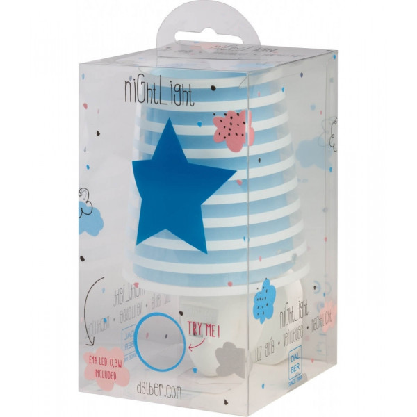 Детский ночник в розетку Dalber LIGHT FEELING Blue 92193