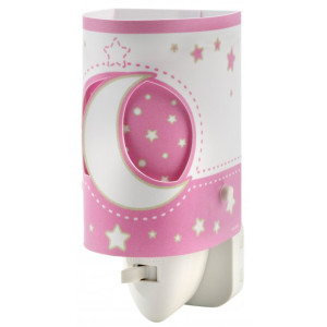 Детский ночник в розетку Dalber MOONLIGHT Pink 63235LS