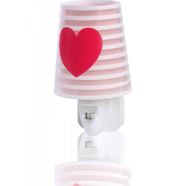 Детский ночник в розетку Dalber LIGHT FEELING Pink 92192