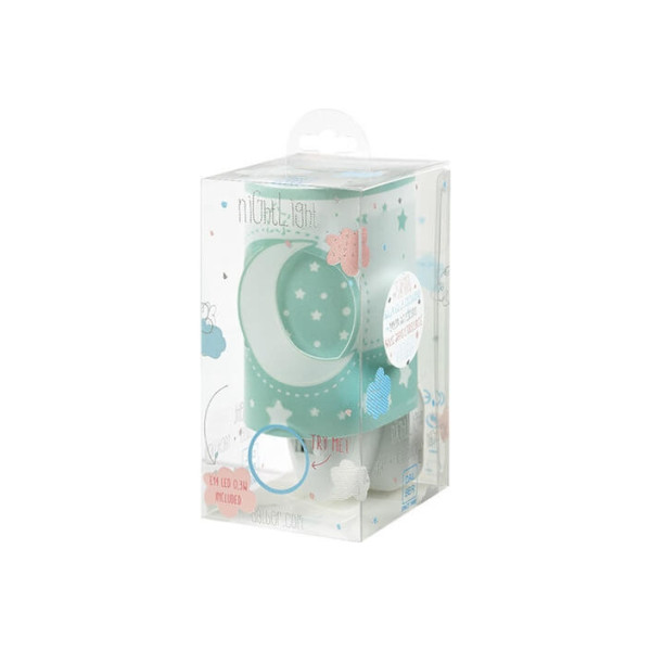 Детский ночник в розетку Dalber MOONLIGHT Green 63235LH