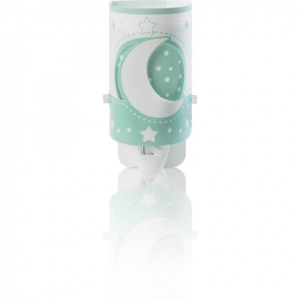 Детский ночник в розетку Dalber MOONLIGHT Green 63235LH