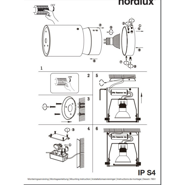 Бра Nordlux IP S4 78511032