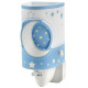 Детский ночник в розетку Dalber MOONLIGHT Blue 63235LT