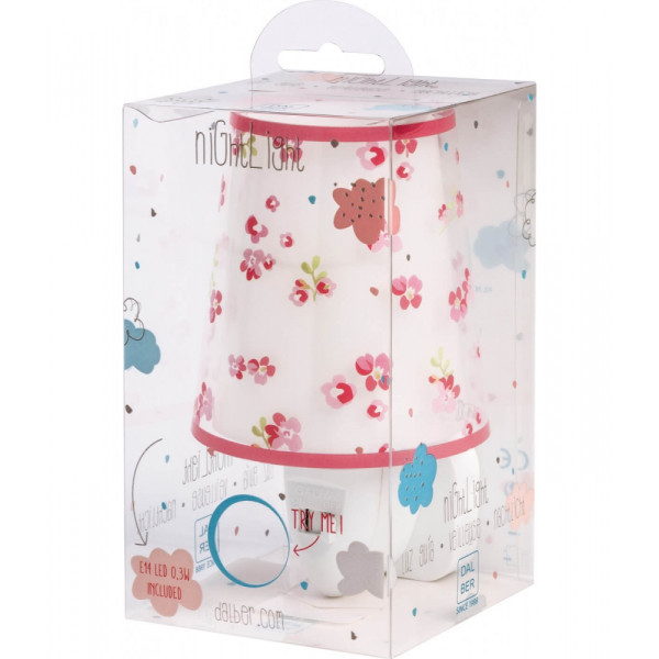 Детский ночник в розетку Dalber DREAM FLOWERS PINK 81175S