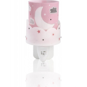 Детский ночник в розетку Dalber MOON PINK 61235S