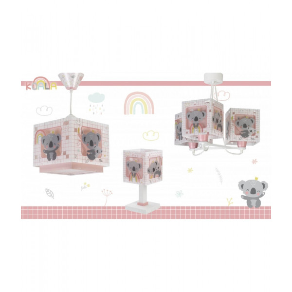 Настольная лампа Dalber KOALA PINK 63261S