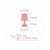 Настольная лампа Dalber LIGHT FEELING PINK 81191S
