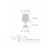 Настольная лампа Dalber LIGHT FEELING GREY 81191E