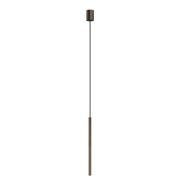 Подвесной светильник Nowodvorski 10451 Laser 490 G9 1x10W IP20 Satine Chocolate