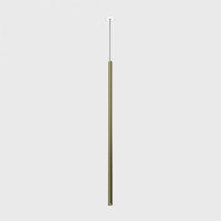 TUB XS P NANO BASE, D15mm, H600mm, LED 2,4W, 3000К, латунь (03.0161.2.930.BR)
