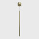 TUB XS P, D15mm, H600mm, LED 2,4W, 3000К, латунь (03.0160.2.930.BR)
